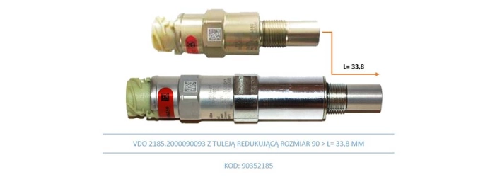 2185 KITAS 4.0 90 mm + tuleja redukująca na 25 mm i 33,8 mm